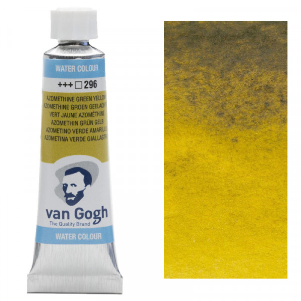 Краска акварельная Van Gogh, туба 10 мл, №296 Azo Green Yellow, RoyalTalens