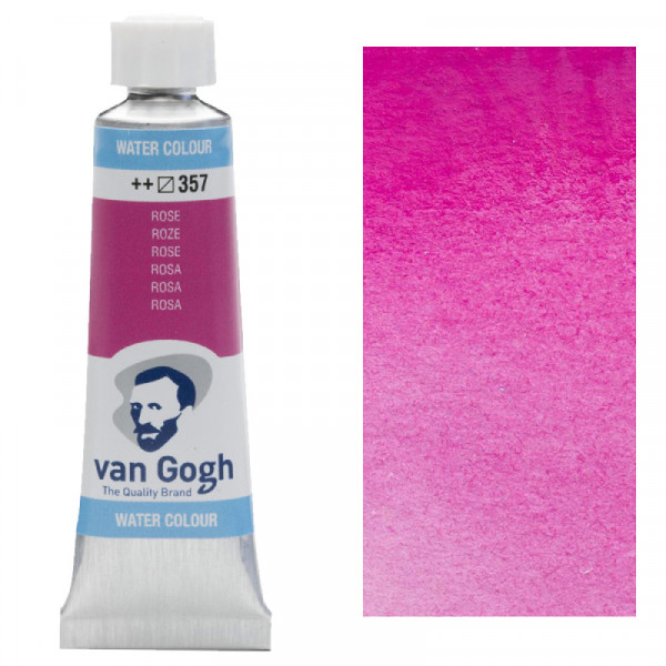 Краска акварельная Van Gogh, туба 10 мл, №357 Rose, RoyalTalens