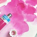 Краска акварельная Van Gogh №357 Розовый, туба 10мл, RoyalTalens