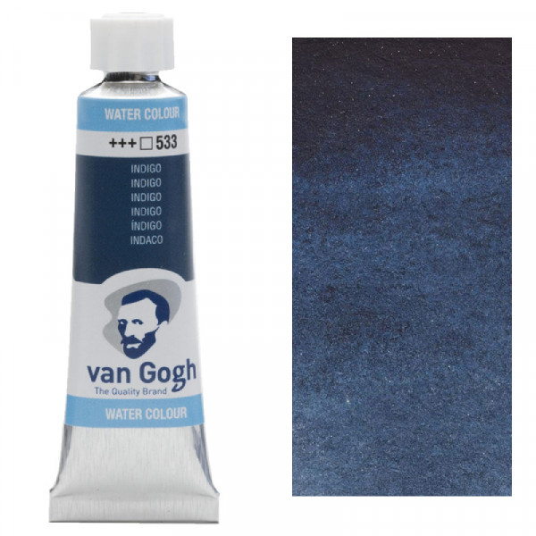 Краска акварельная Van Gogh, туба 10 мл, №533 Indigo, RoyalTalens