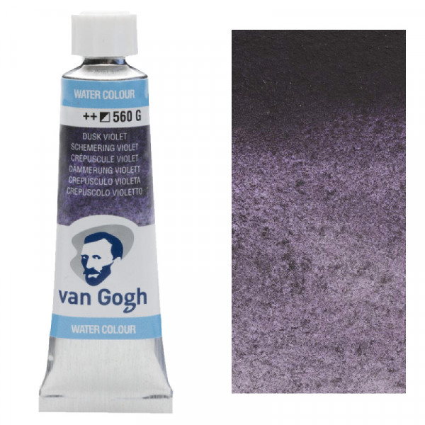 Краска акварельная Van Gogh, туба 10 мл, №560 Dusk Violet, RoyalTalens