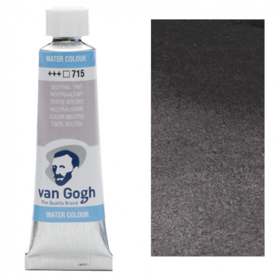 Краска акварельная Van Gogh №715 Нейтральный оттенок, туба 10мл, RoyalTalens
