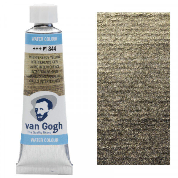 Краска акварельная Van Gogh, туба 10 мл, №844 Interference Yellow, RoyalTalens