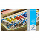 Набор акварельных красок Van Gogh, 12 цветов, тубы по 10 мл, пластиковый пенал, кисть, RoyalTalens