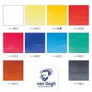 Набор акварельных красок Van Gogh, 10 цветов, тубы по 10 мл, картон, RoyalTalens