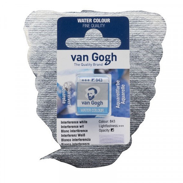 Акварельна фарба №843 Інтерферентна біла кювета, Van Gogh RoyalTalens