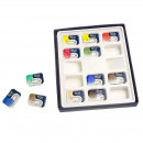 Набір акварельних фарб ROSA Gallery Класика, 12 кольорів, картонна коробка 