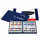 Набір акварельних фарб "Класика" ROSA Gallery, 24 кольори в кюветах, картонна коробка