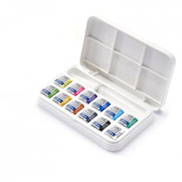 Набір акварельних фарб Cotman Brash Pen Set, 12 кольорів + пензлик-резервуар Набір акварельних фарб Cotman Brash Pen Set, 12 кольорів + пензлик-резервуар
