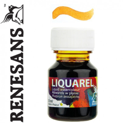 Renesans жидкая акварель LIQUAREL,30 МЛ, №140 ОХРА