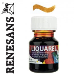 Renesans жидкая акварель LIQUAREL,30 МЛ, №145 СЕПИЯ Renesans жидкая акварель LIQUAREL,30 МЛ, №145 СЕПИЯ