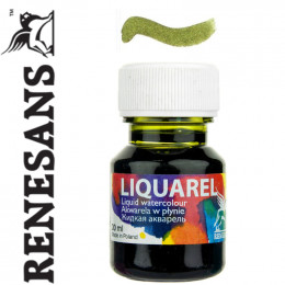 Renesans жидкая акварель LIQUAREL,30 МЛ, №159 ЗЕЛЕНЫЙ НАСЫЩЕННЫЙ