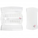 Пластиковый пенал для акварельных красок в кюветах на 24 шт., ROSA Gallery