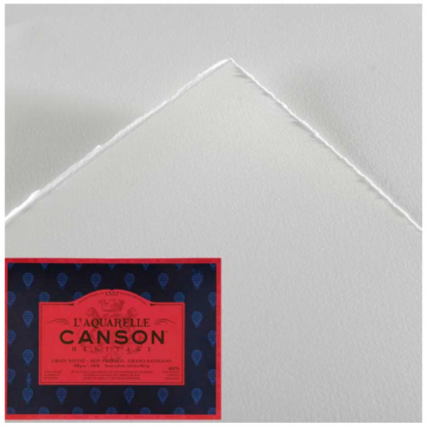 Папір акварельний Canson Heritage, НР, 100% бавовна, 300 г/м2, 56*76 см