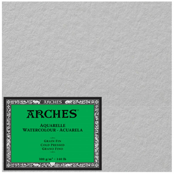 Папір акварельний Arches, CP, середнє зерно, 100% бавовна, 300 г/м2, 56*76 см