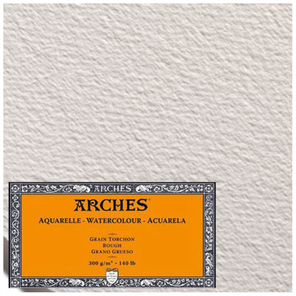 Папір акварельний Arches Rough Grain, 100% бавовна, 300 г/м2, 56*76 см