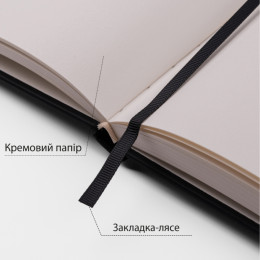 Скетчбук для графіки Santi, 10*15 см, 110 г/м2,100 аркушів, чорний