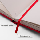 Скетчбук для графіки Santi, 10*15 см, 110 г/м2,100 аркушів, червоний