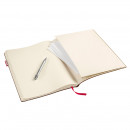 Блокнот Transotype Sense Book Red Rubber, 14х21 см, 80 гр., чистые листы