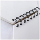 Альбом (блок) паперу для рисунку на спіралі Шестикутник Art Planet, папір білий, 250 г/м2, 50 аркушів, 18*20 см