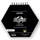 Альбом (блок) паперу для рисунку на спіралі Шестикутник Art Planet, папір білий, 250 г/м2, 50 аркушів, 18*20 см