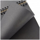 Альбом (блок) паперу для рисунку на спіралі Квадрат Art Planet, папір чорний, 160 г/м2, 50 аркушів, 21*21 см