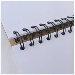 Альбом (блок) паперу для рисунку на спіралі Квадрат Art Planet, папір білий, 250 г/м2, 50 аркушів, 21*21 см