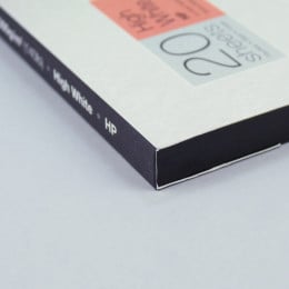 Альбом (блок) для акварелі, гарячий прес, 100% бавовна, 20 аркушів 300 г/м2 23*31см, Saunders Waterford Hight White