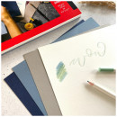 Папір тонований, холодні відтінки, Talens RoyalTalens А4 21*29,7 см, 180 г/м2, 50 аркушів 