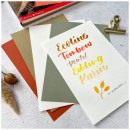 Папір тонований, теплі відтінки, Talens RoyalTalens А4 21*29,7 см, 180 г/м2, 50 аркушів