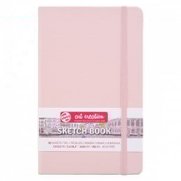 Скетчбук для графики Art Creation, 13*21 см, 140 г/м2, 80 листов, Pastel Pink, RoyalTalens