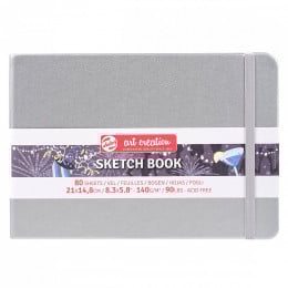 Скетчбук для графики Art Creation, 14,8*21 см, 140 г/м2, 80 листов, Kraft, Royal Talens
