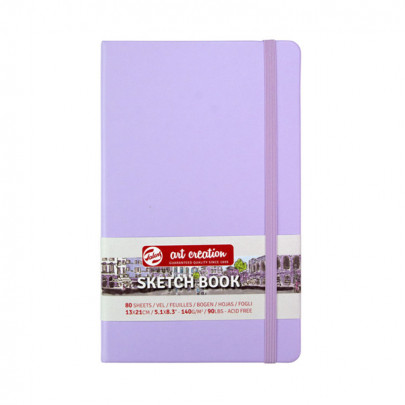 Скетчбук Talens Art Creation, Pastel Violet 140 г/м2, 13*21 см, 80 аркушів