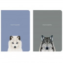 Блокнот Школярик серія №373, 64 аркуші кремового кольору без лініювання 120 г/м2 А5 14.8*21 см