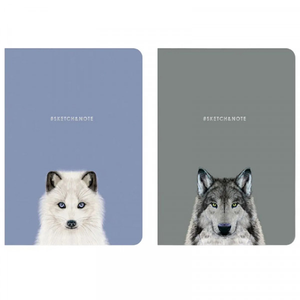 Блокнот "Школярик" серія №373, А5, 64 аркуші, 120 г/м2, в асортименті