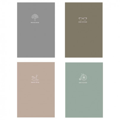 Блокнот Школярик серія №743, 80 аркушів кремового кольору в клітинку 70 г/м2 А5 14.8*21 см