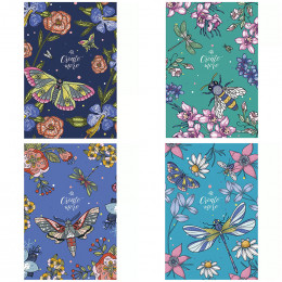 Блокнот Школярик серия №748, 80 листов кремового цвета в клетку 70 г/м2 А5 14.8*21 см