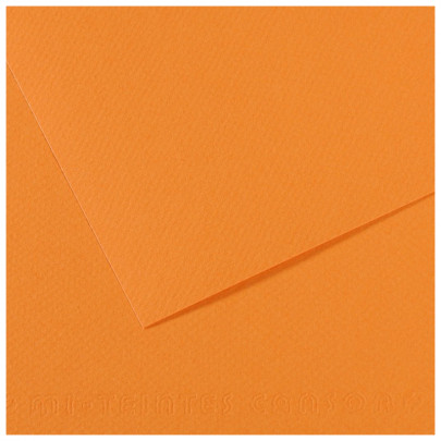 Бумага пастельная MI-TEINTES 160г/кв.м, 50х65 см/ - №384 Темно-желтый