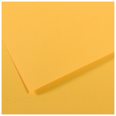 Бумага пастельная MI-TEINTES 160г/кв.м, 50х65 см/ - №400 Ярко-желтый