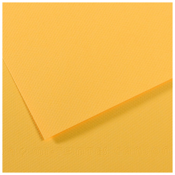 Папір для пастелі Canson Mi-Teintes, №400 Яскраво-жовтий (Canary), 160 г/м2, 50x65 см