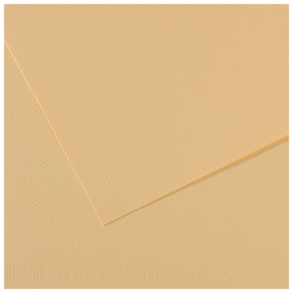 Папір для пастелі Canson Mi-Teintes, №407 Кремовий (Cream), 160 г/м2, 50x65 см