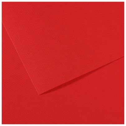 Бумага пастельная MI-TEINTES 160г/кв.м, 50х65 см/ - №505 Красный