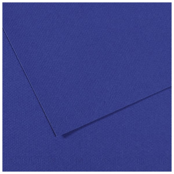 Папір для пастелі Canson Mi-Teintes, №590 Ультрамарин (Ultramarine), 160 г/м2, 50x65 см