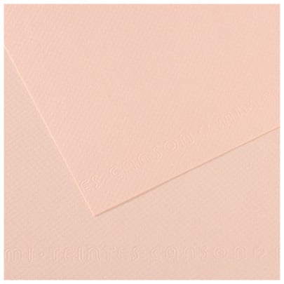 Бумага пастельная MI-TEINTES 160г/кв.м, 50х65 см/ - №103 Розовый рассвет