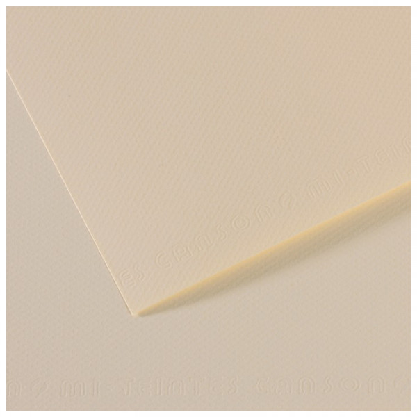 Папір для пастелі Canson Mi-Teintes, №110 Світло-бежевий (Lily), 160 г/м2, 50x65 см