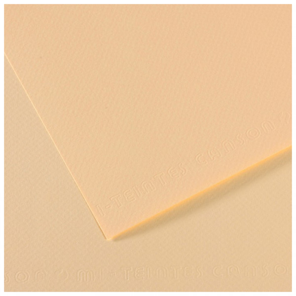 Бумага для пастели Canson Mi-Teintes, №111 Слоновая кость (Ivory), 160 г/м2, 50x65 см