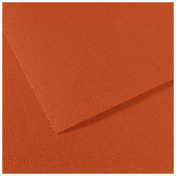 Папір для пастелі Canson Mi-Teintes, №130 Червона земля (Red earth), 160 г/м2, 50x65 см