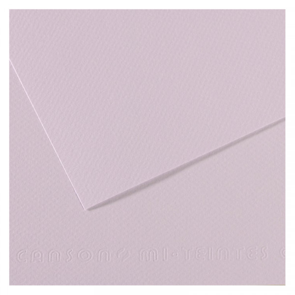 Папір для пастелі Canson Mi-Teintes, №104 Ліловий (Lilac), 160 г/м2, A4 (21x29.7 см)