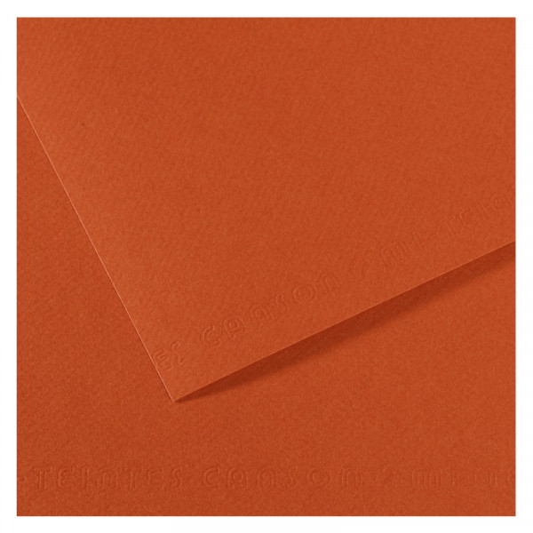 Папір для пастелі Canson Mi-Teintes, №130 Червона земля (Red earth), 160 г/м2, A4 (21x29.7 см)