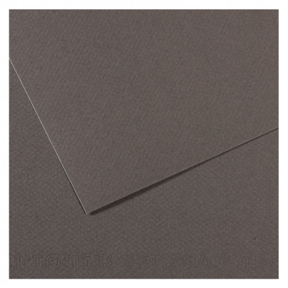 Бумага пастельная MI-TEINTES 160г/кв.м, А4/ - №345 Темно-серый